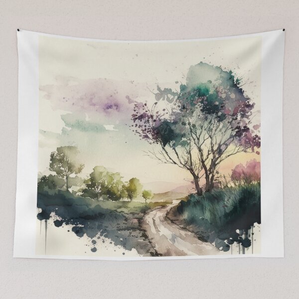 Item preview, Relaxing Watercolor #215 designed and sold by Avocado Design Studio.