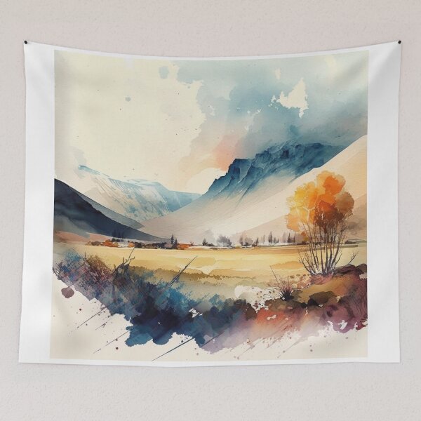 Item preview, Relaxing Watercolor #216 designed and sold by Avocado Design Studio.