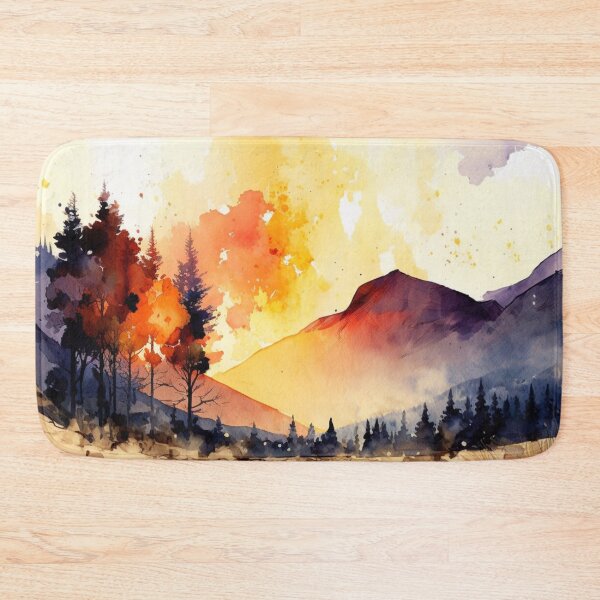Item preview, Relaxing Watercolor #218 designed and sold by Avocado Design Studio.