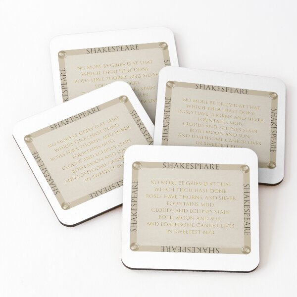 Item preview, Shakespeare Sonnet 35 - No More Be Griev’d. designed and sold by scarabtees.