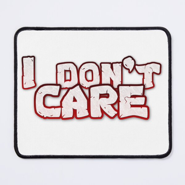 Item preview, I don´t care - rock style designed and sold by ImgByLili.