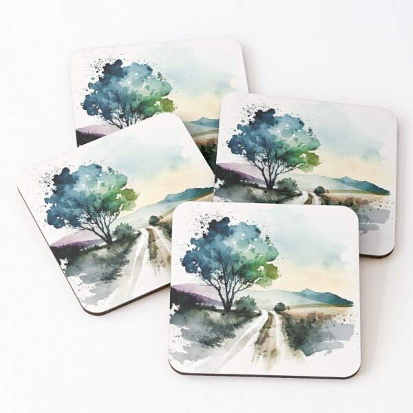 Item preview, Relaxing Watercolor #220 designed and sold by Avocado Design Studio.