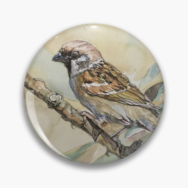 Item preview, Tree Sparrow. Garden Bird on Branch designed and sold by Cefercom.