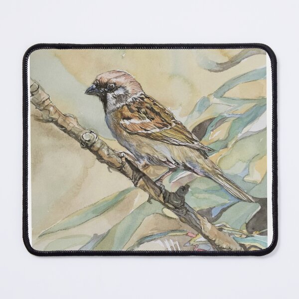 Item preview, Tree Sparrow. Garden Bird on Branch designed and sold by Cefercom.