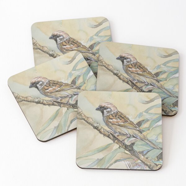 Item preview, Tree Sparrow. Garden Bird on Branch designed and sold by Cefercom.