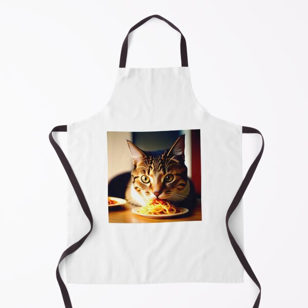 Item preview, Cat Eating Spaghetti designed and sold by CreepyDesigns.