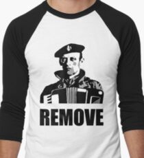 Remove Kebab - Accordion Men's Baseball ¾ T-Shirt
