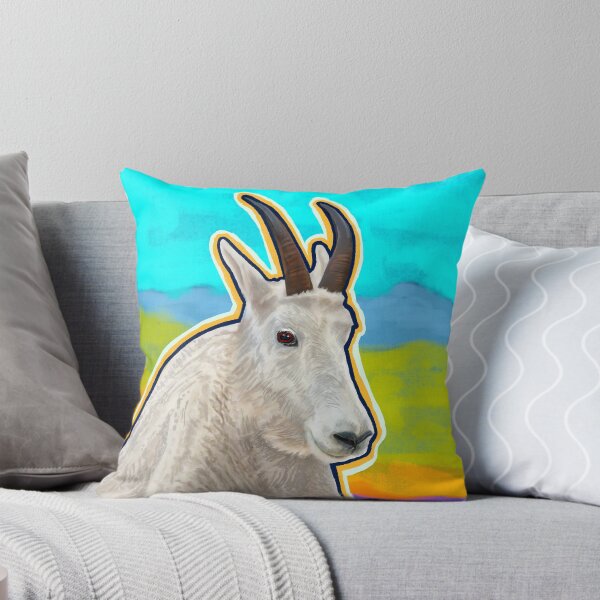 Item preview, CANDID CRITTERS Mountain Goat designed and sold by rorabeenie.