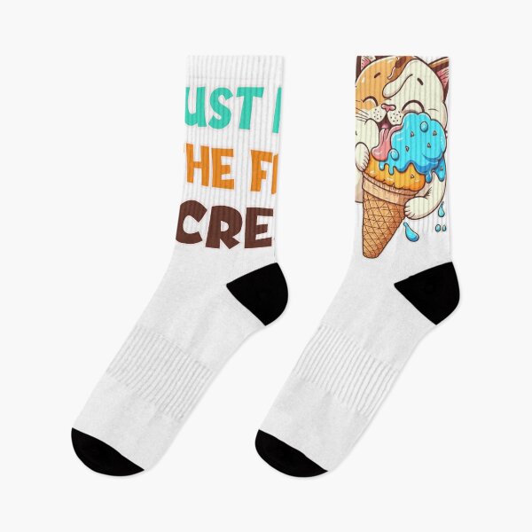 Item preview, Im Just Here For The Free Ice Cream designed and sold by Art-Ona.