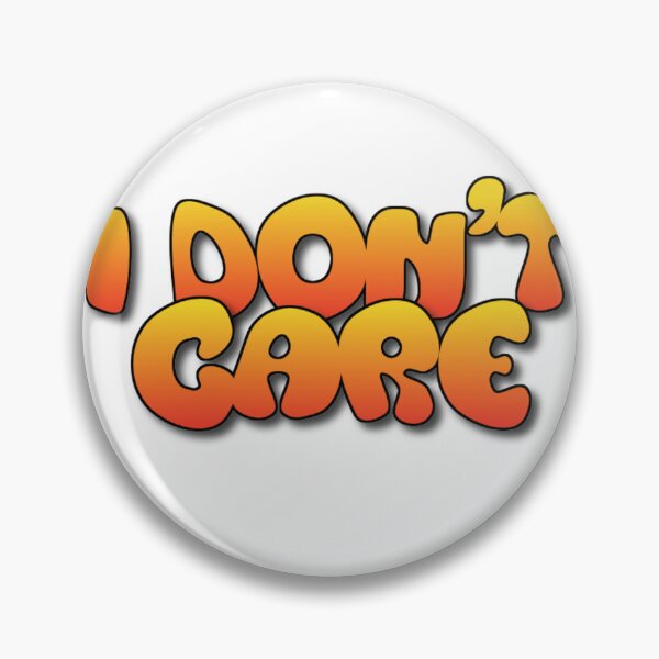 Item preview, I don't care - comic style designed and sold by ImgByLili.