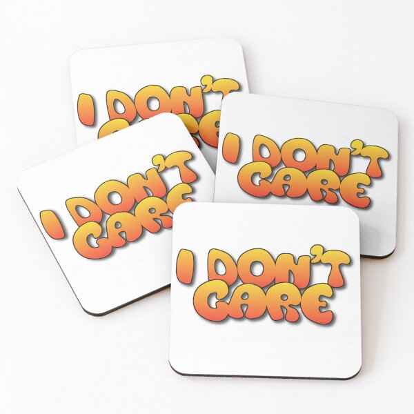 Item preview, I don't care - comic style designed and sold by ImgByLili.
