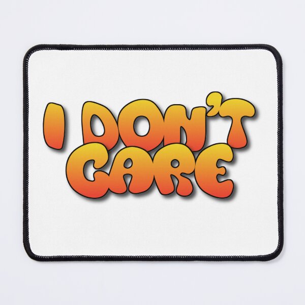 Item preview, I don't care - comic style designed and sold by ImgByLili.