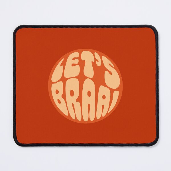 Item preview, Let's Braai Retro Sticker  designed and sold by AsteriskHouse.