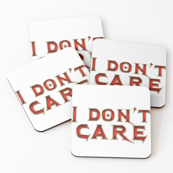 Item preview, I don´t care - elegant style designed and sold by ImgByLili.