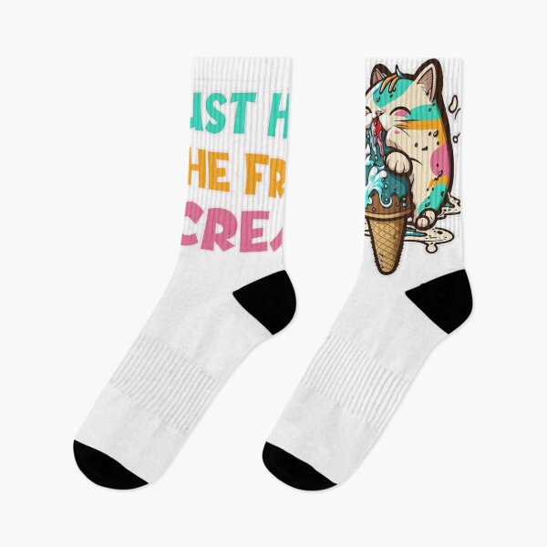 Item preview, Im Just Here For The Free Ice Cream designed and sold by Art-Ona.