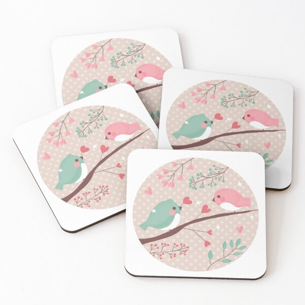Item preview, Love Birds, Birds, Valentines,  designed and sold by EndearinOrchid.