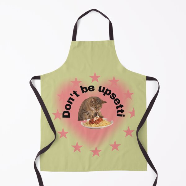 Item preview,  Cat Eating Spaghetti - Don`t be Upsetti Cat Some Spaghetti - Funny Animal Meme designed and sold by zeddy-store.