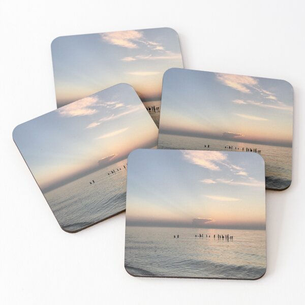 Item preview, Sunset Over The Lake | Beach Nature Landscape Photography designed and sold by Jacqueline Elise.