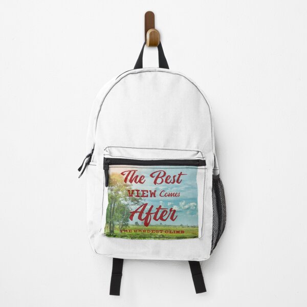 Item preview, The Best View Comes After The Hardest Climb quote Design designed and sold by fatrin99.