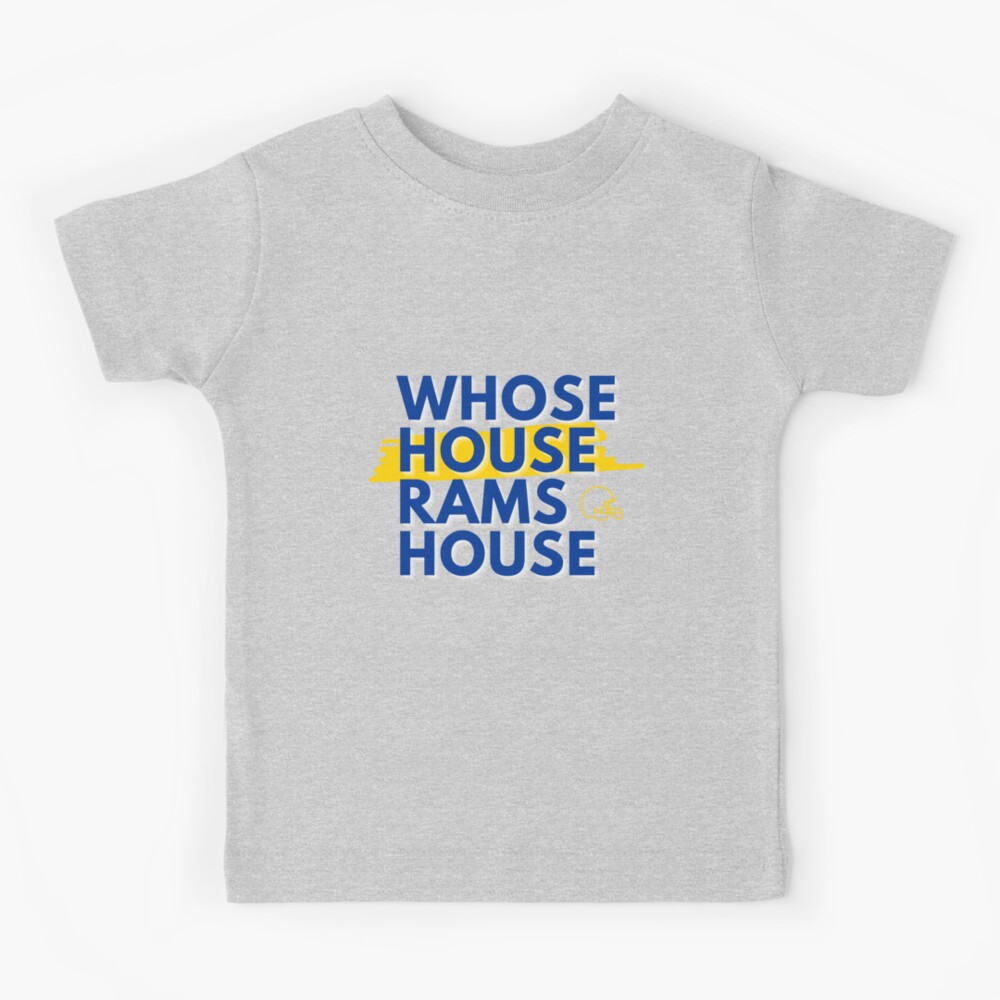 Sportee Chicks Whose House Rams House Tee Women / S / White