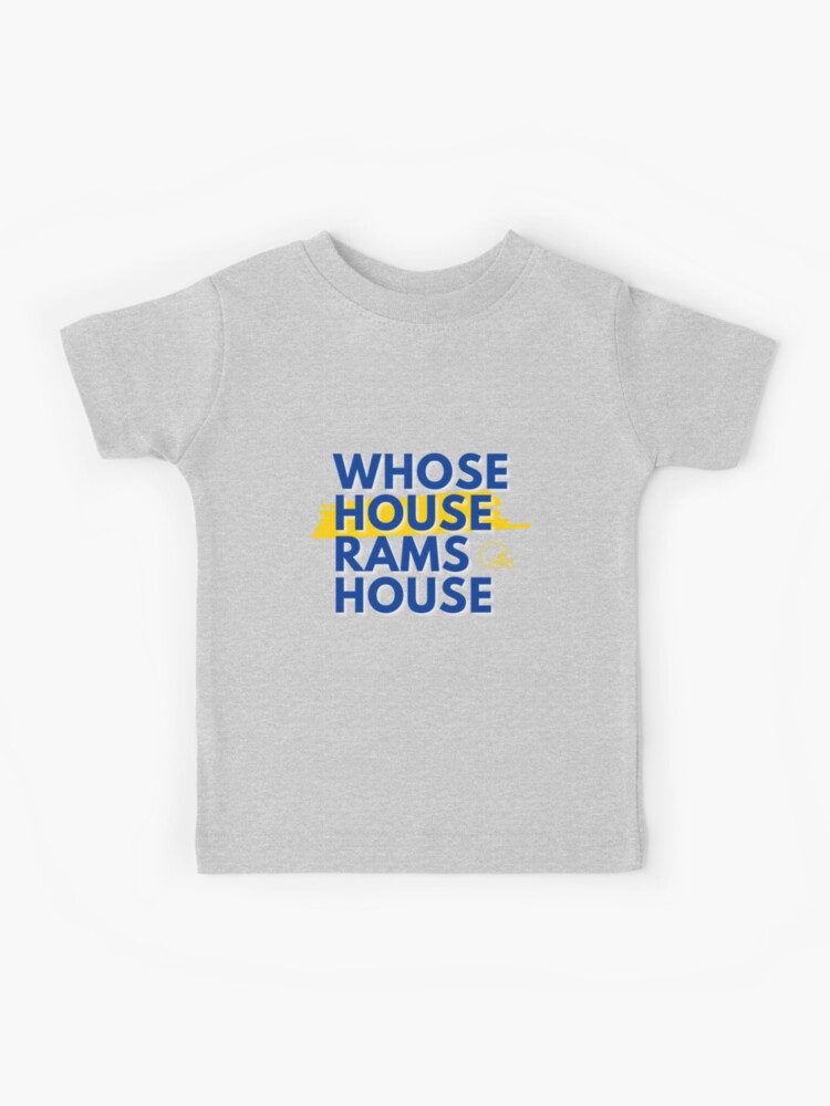 Sportee Chicks Whose House Rams House Tee Women / S / White