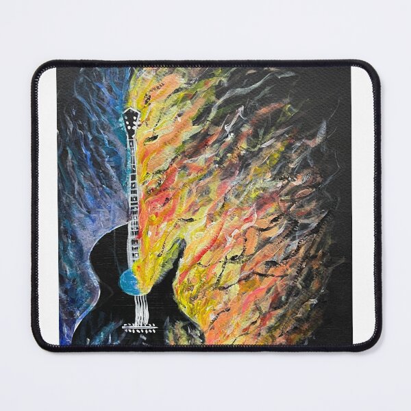 Item preview, Flaming Guitar  designed and sold by ArtworkAtlasLB.