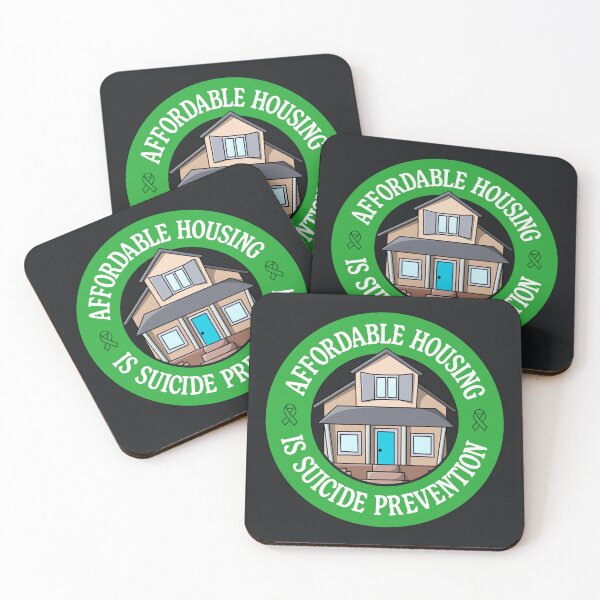 Item preview, Affordable Housing Is Suicide Prevention - End Poverty designed and sold by Picket Club.