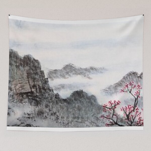 Item preview, Traditional Chinese Landscape designed and sold by artistworks512.