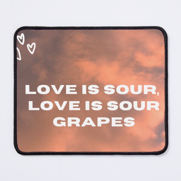 Item preview, Le Sserafim - Love is Sour, Love is Sour Grapes designed and sold by Coney5.