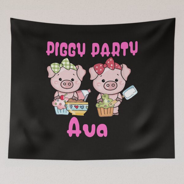 Item preview, Ava Piggy Party National Pig Day designed and sold by leshewle.
