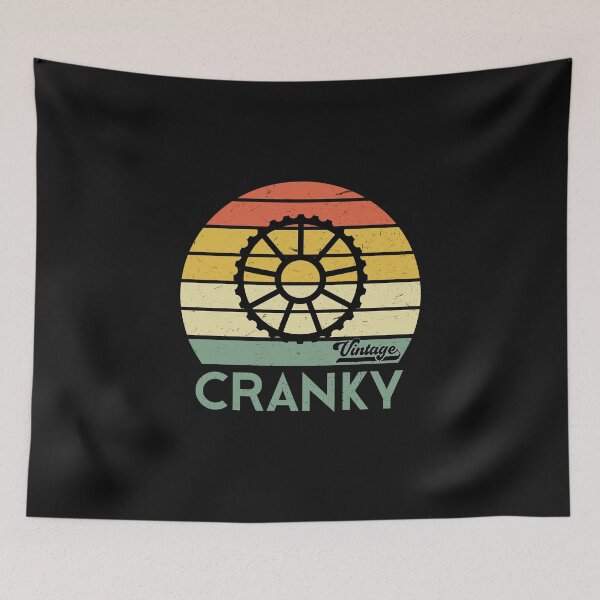 Item preview,  Bicycle Cranky Retro Gift For Cycling Lovers designed and sold by SOUFIANE1991.