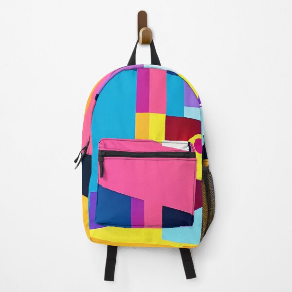 Item preview, Abstract Indoor Block Flat - Colorful Flat Art designed and sold by nelloryn.
