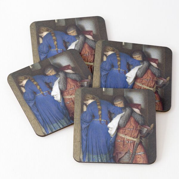 Item preview, Hellelil and Hildebrand, the Meeting on the Turret Stairs, 1864 by Burton designed and sold by nextstepdesigns.