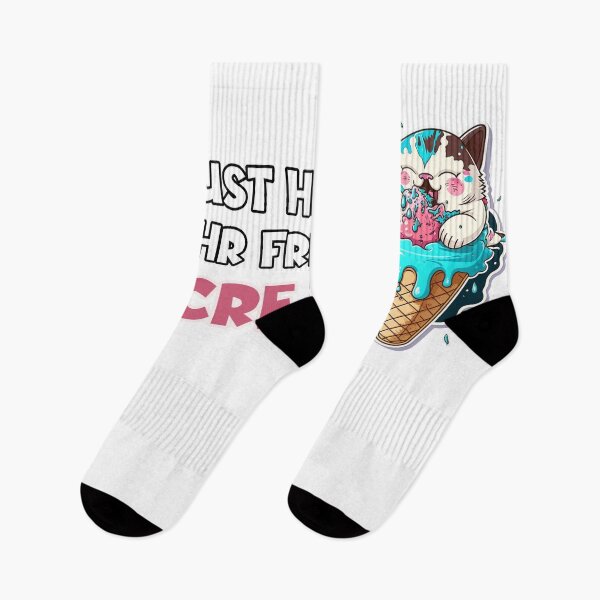 Item preview, Im Just Here For The Free Ice Cream designed and sold by Art-Ona.