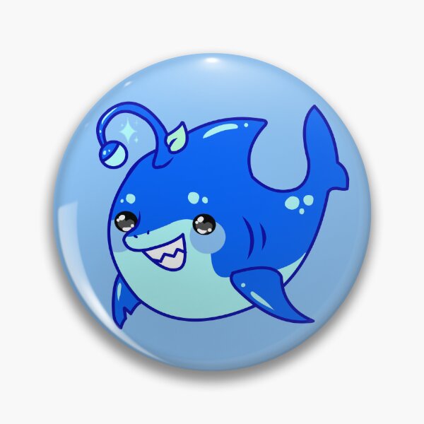 Item preview, Cute Blue Sharkie Berrie designed and sold by Berrie-Berries.