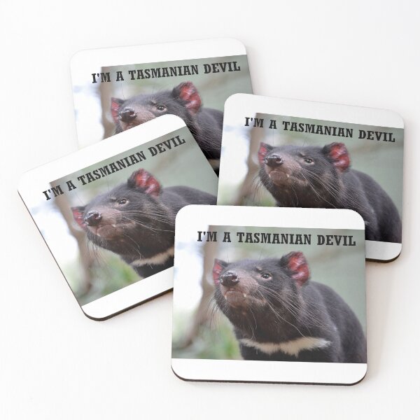 Item preview, The endangered Tasmanian Devil designed and sold by ThundRDownunder.