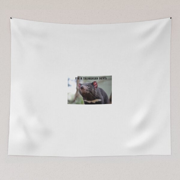 Item preview, The endangered Tasmanian Devil designed and sold by ThundRDownunder.
