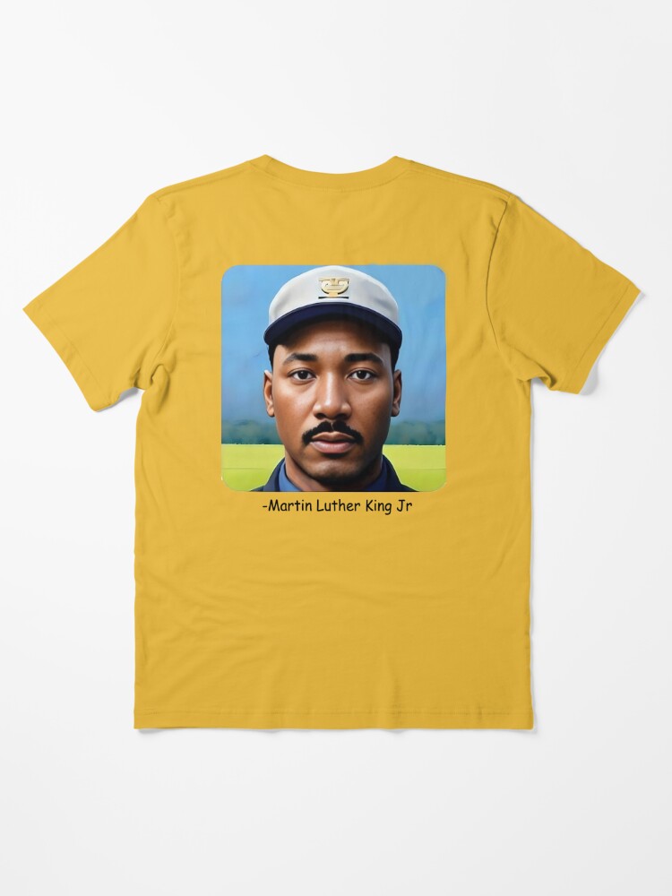 MLK Yellow and White Baseball Jersey