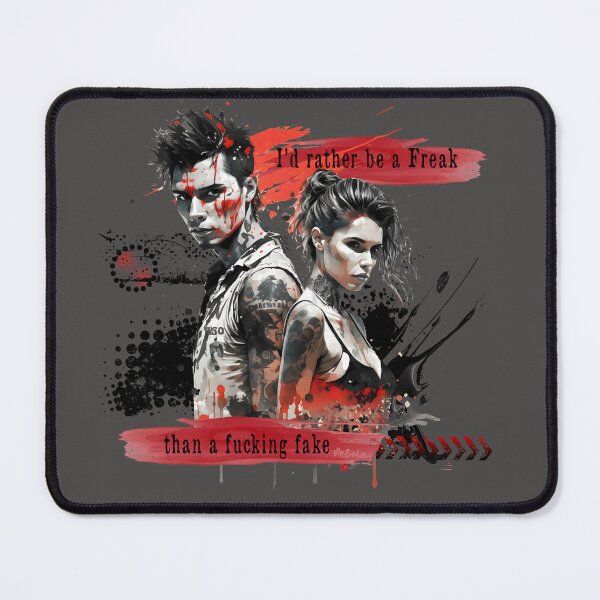 Item preview, Shirt: Trash Polka Style: I'd rather be a Freak - than a f*cking Fake designed and sold by HybridThe0ry.