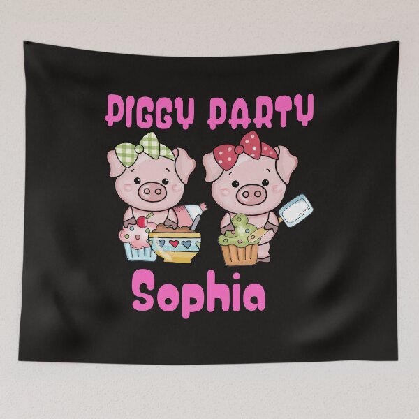 Item preview, Sophia Piggy Party National Pig Day designed and sold by leshewle.