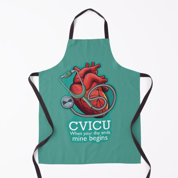 Item preview, CVICU t-shirt - sticker. Cardiovascular Intensive Care Unit designed and sold by Glenn Slingsby.