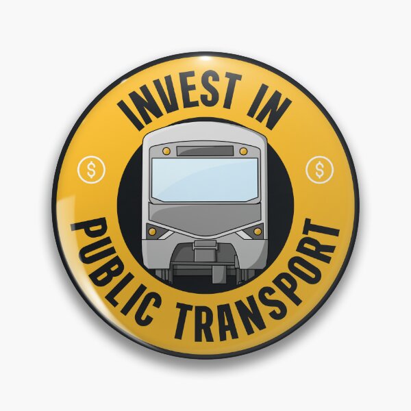 Item preview, Invest In Public Transport - Urban Planning designed and sold by Picket Club.
