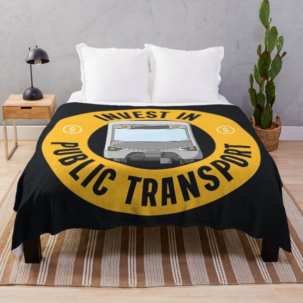 Item preview, Invest In Public Transport - Urban Planning designed and sold by Picket Club.