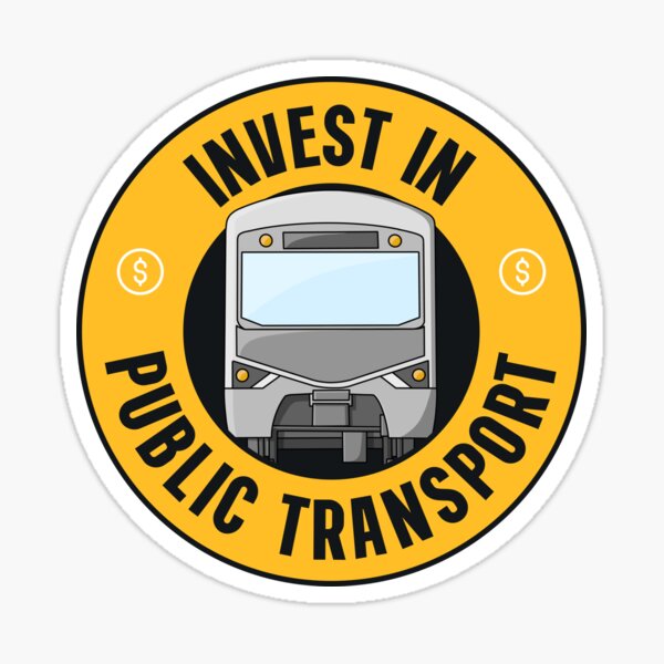 Item preview, Invest In Public Transport - Urban Planning designed and sold by SSFootball.