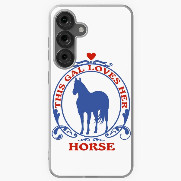 Aperçu de l'œuvre Cette fille adore son cheval | NickerStickers sur Redbubble créée et vendue par NickerStickers.