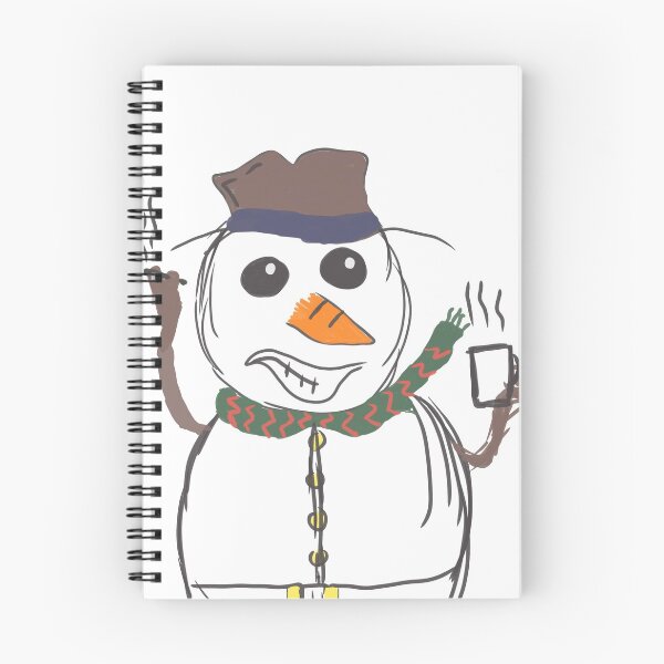 Item preview, Snowman Tea Break! designed and sold by MoMoJaJa.