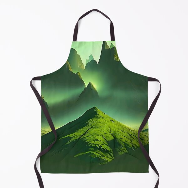 Item preview, Green Foggy Mountains designed and sold by LeoLabs.