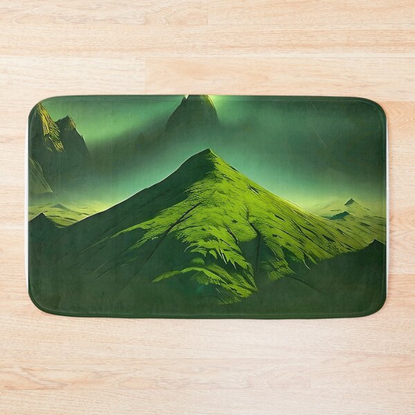 Item preview, Green Foggy Mountains designed and sold by LeoLabs.