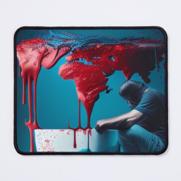 Item preview, A Man Sits With a Bucket designed and sold by DesignerDuds.