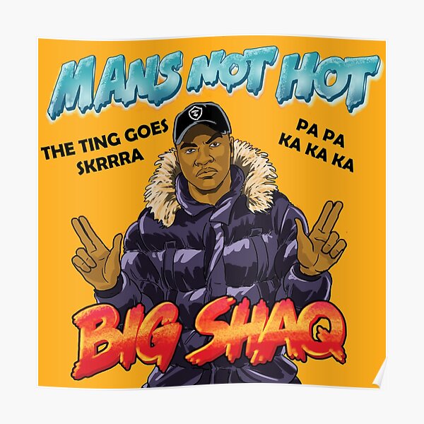 Big Shaq Posters Redbubble